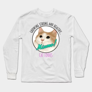 Minmo Cat Foods Long Sleeve T-Shirt